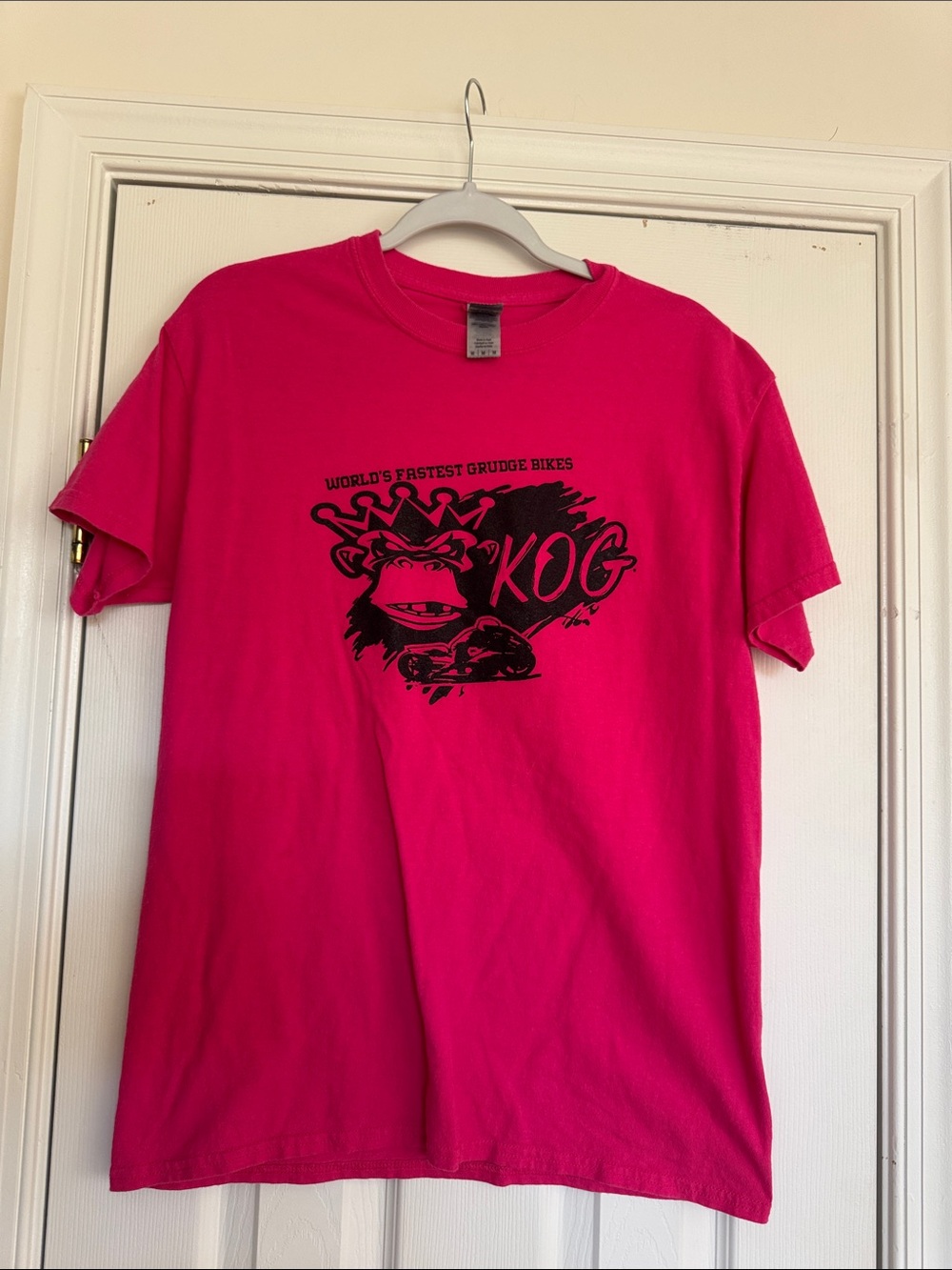 KOG Graphic Tee in Bright Pink